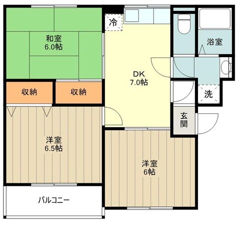 メゾン藤の物件間取画像